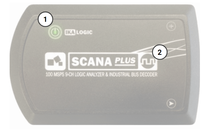 ScanaPLUS LEDs